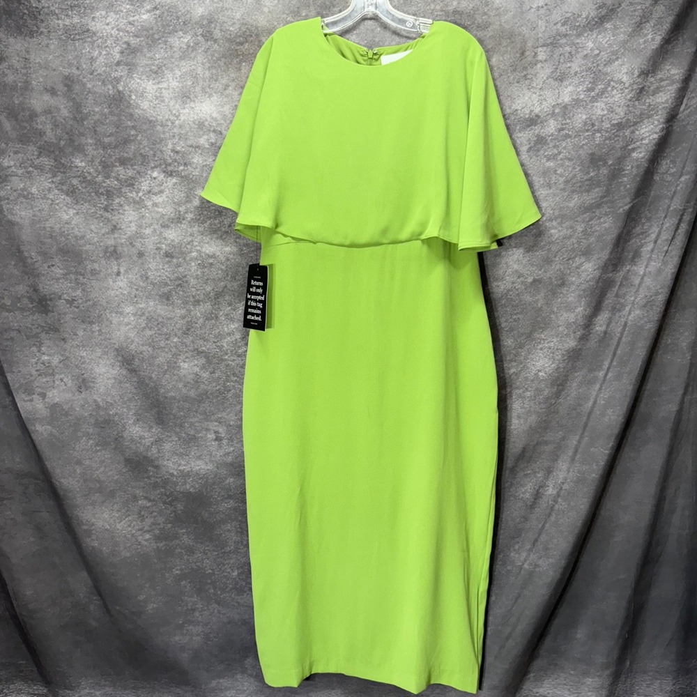Pomander Place Lawn Green Cape Lindy Dress Size 10 Mod Retro Chic Tuckernuck